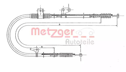 Трос METZGER 17.0571