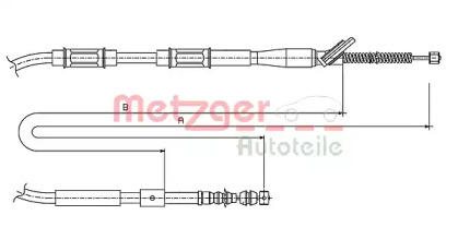 Трос METZGER 17.1445