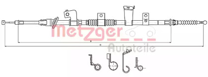 Трос METZGER 17.2301