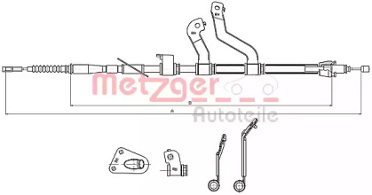 Трос METZGER 17.2580