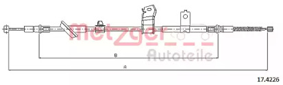 Трос METZGER 17.4226