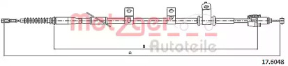 Трос METZGER 17.6048