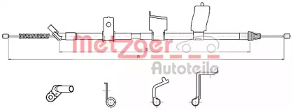 Трос METZGER 17.0347