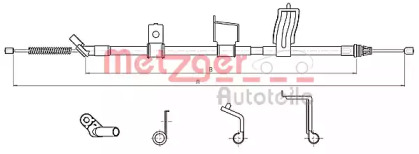 Трос METZGER 17.0330