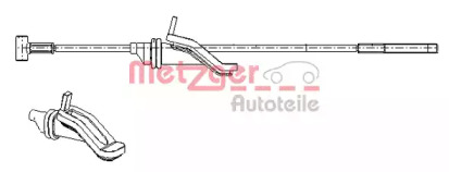 Трос METZGER 17.0686