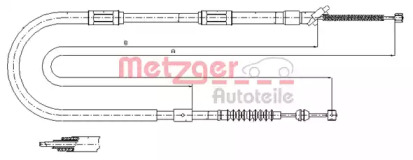 Трос METZGER 17.1042