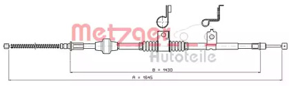 Трос METZGER 17.2294