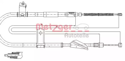 Трос METZGER 17.2515