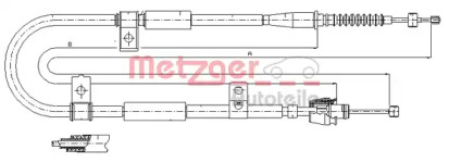 Трос METZGER 17.2525