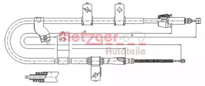 Трос METZGER 17.2565