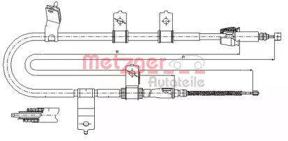 Трос METZGER 17.2566