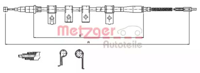 Трос METZGER 17.3503