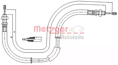 Трос METZGER 17.6105