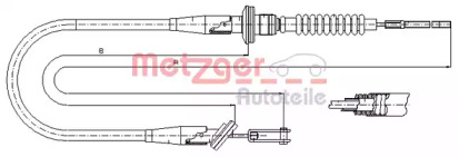 Трос METZGER 18.6020