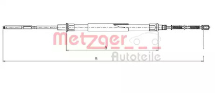 Трос METZGER 19.102E