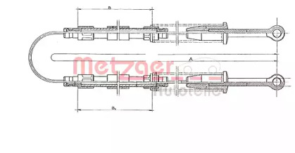 Трос METZGER 321.4