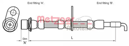 Шлангопровод METZGER 4110009