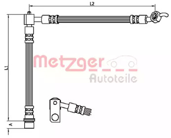 Шлангопровод METZGER 4110103