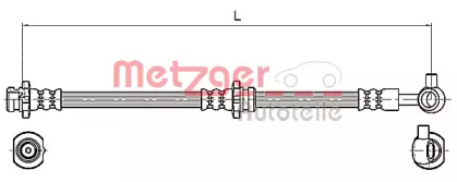 Шлангопровод METZGER 4110132