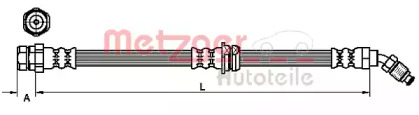 Шлангопровод METZGER 4110264