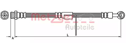 Шлангопровод METZGER 4110428