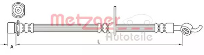 Шлангопровод METZGER 4111024