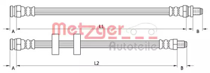 Шлангопровод METZGER 4110995