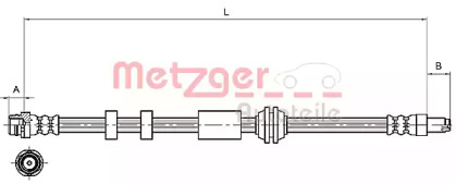 Шлангопровод METZGER 4111216