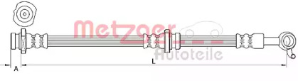 Шлангопровод METZGER 4111252