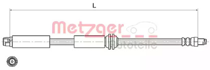 Шлангопровод METZGER 4111367