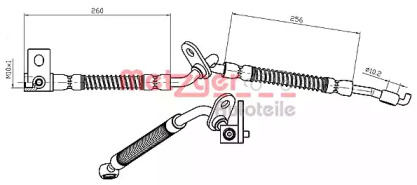 Шлангопровод METZGER 4112227