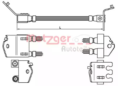 Шлангопровод METZGER 4112543