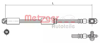 Шлангопровод METZGER 4116227