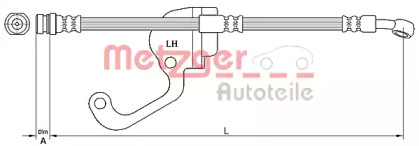 Шлангопровод METZGER 4116228