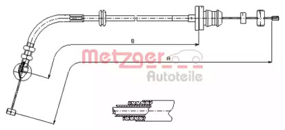 Трос METZGER 413.22