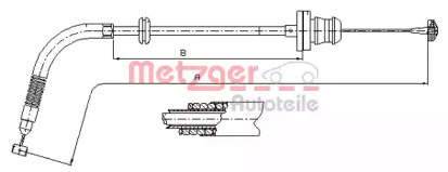 Трос METZGER 413.25