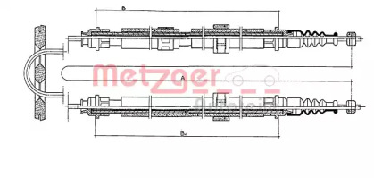 Трос METZGER 431.2