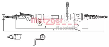 Трос METZGER 451.11