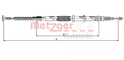 Трос METZGER 461.13