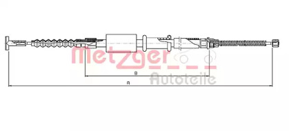 Трос METZGER 461.14