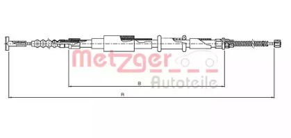 Трос METZGER 461.8