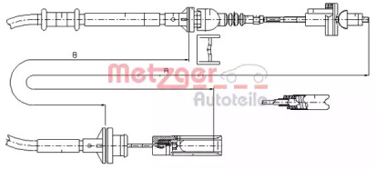 Трос METZGER 462.3