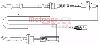 Трос METZGER 462.6