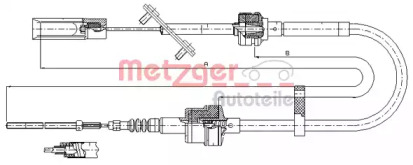 Трос METZGER 492.10