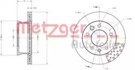 Тормозной диск METZGER 6110142