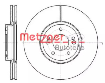 Тормозной диск METZGER 6110210