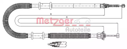 Трос METZGER 641.10