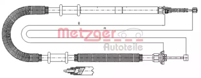 Трос METZGER 641.12