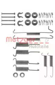 Комплектующие, тормозная колодка METZGER 105-0571