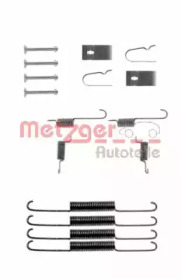 Комплектующие, тормозная колодка METZGER 105-0664